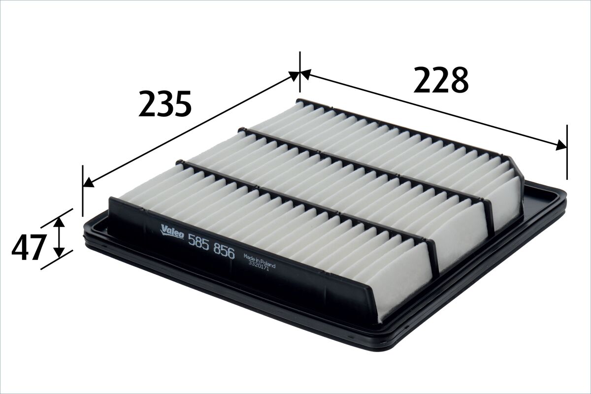 VALEO 585856 Air Filter for FIAT